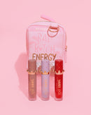 P.Louise Gloss Boss Stay Shining Lip Oil Trio & Bag